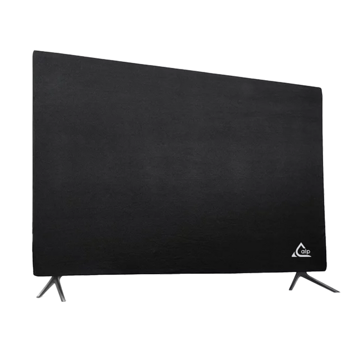 Front right perspective view of the ALP professional protective cover for 55" LCD screen