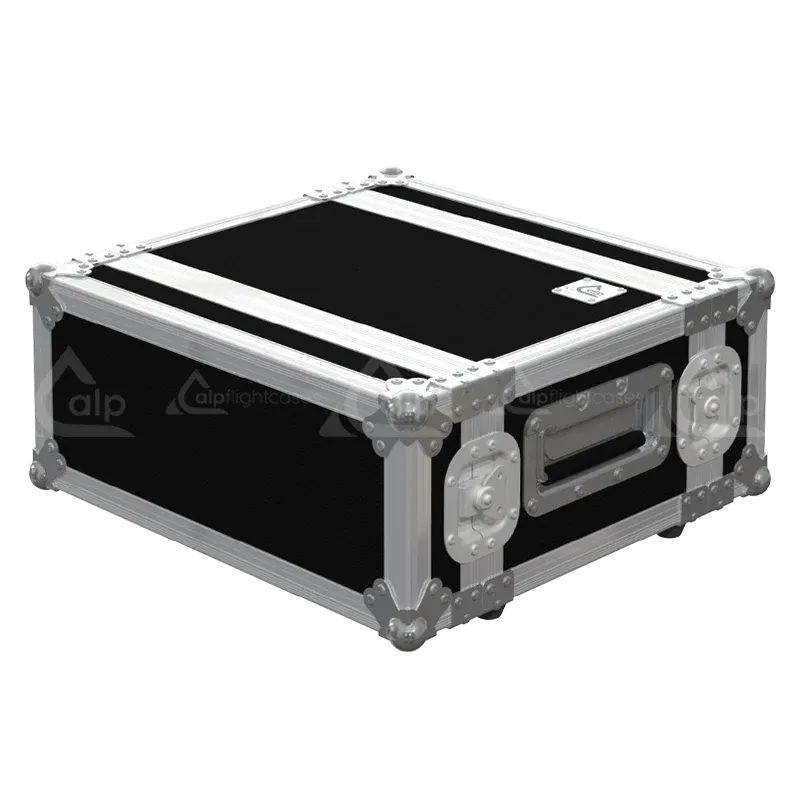 Front right view of the ALP Flight Case CLP020 for MA 2Port Node onPC