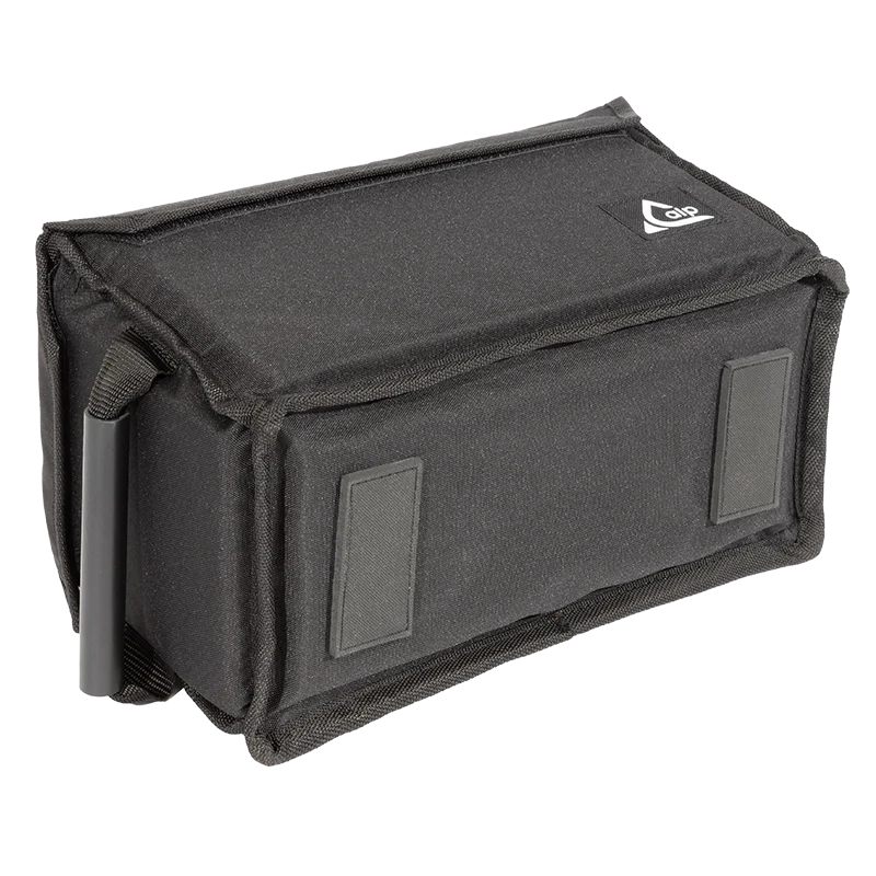 Bottom view of the ALP Multibox 300 STD showing 2 reinforced pads for base protection