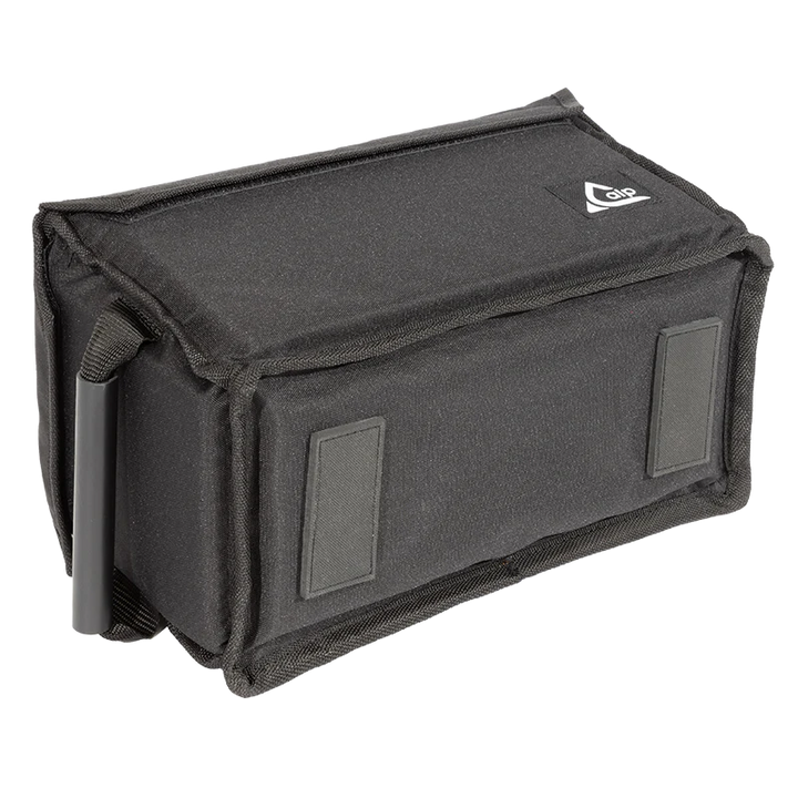 Bottom view of the ALP Multibox 300 STD showing 2 reinforced pads for base protection