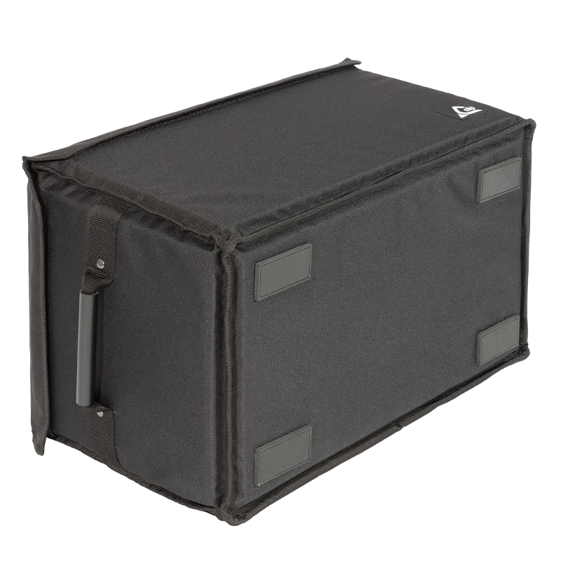 Bottom view of the ALP Multibox 500 STD showing 4 reinforced pads for base protection