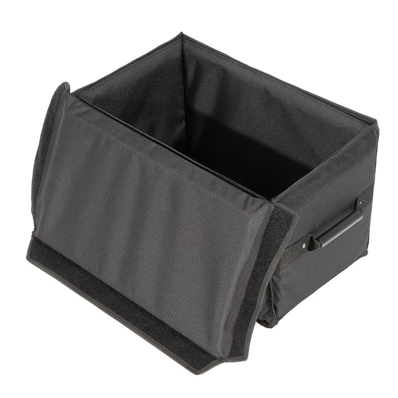 Top open view of the ALP Multibox 500 STD showing the internal layout and reinforced protective structure