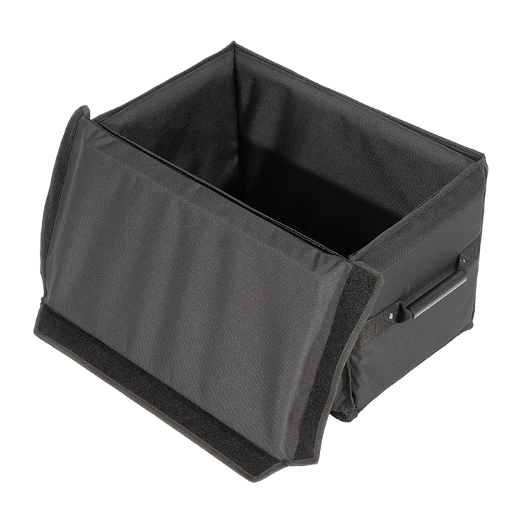 Top open view of the ALP Multibox 500 STD showing the internal layout and reinforced protective structure