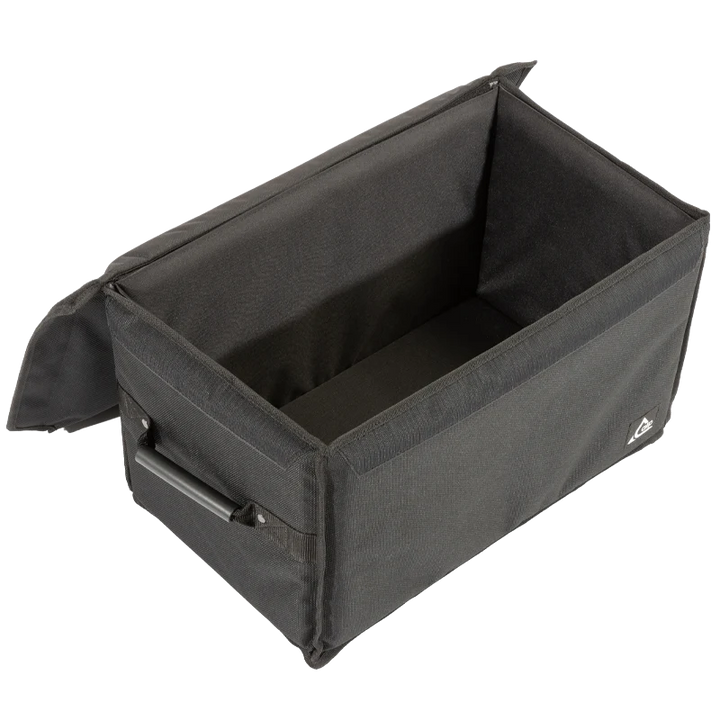 Open empty view of the ALP Multibox 500 Touring showing the 2 x 11mm foam and Platex 3mm protective structure