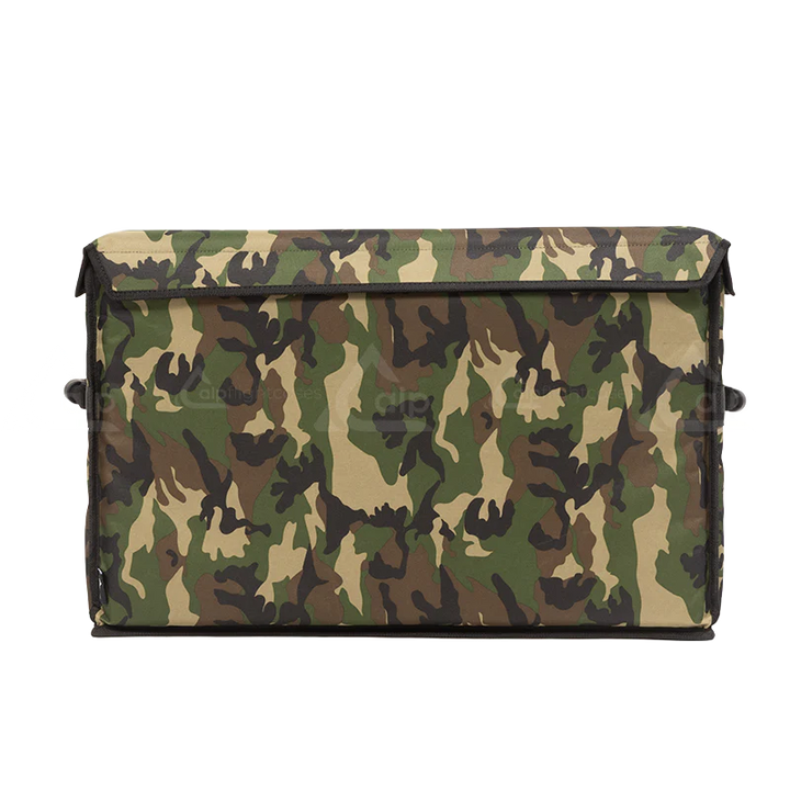 Front right view of the ALP Multibox 600 Army protective bag in 600D Cordura with reinforced finishing