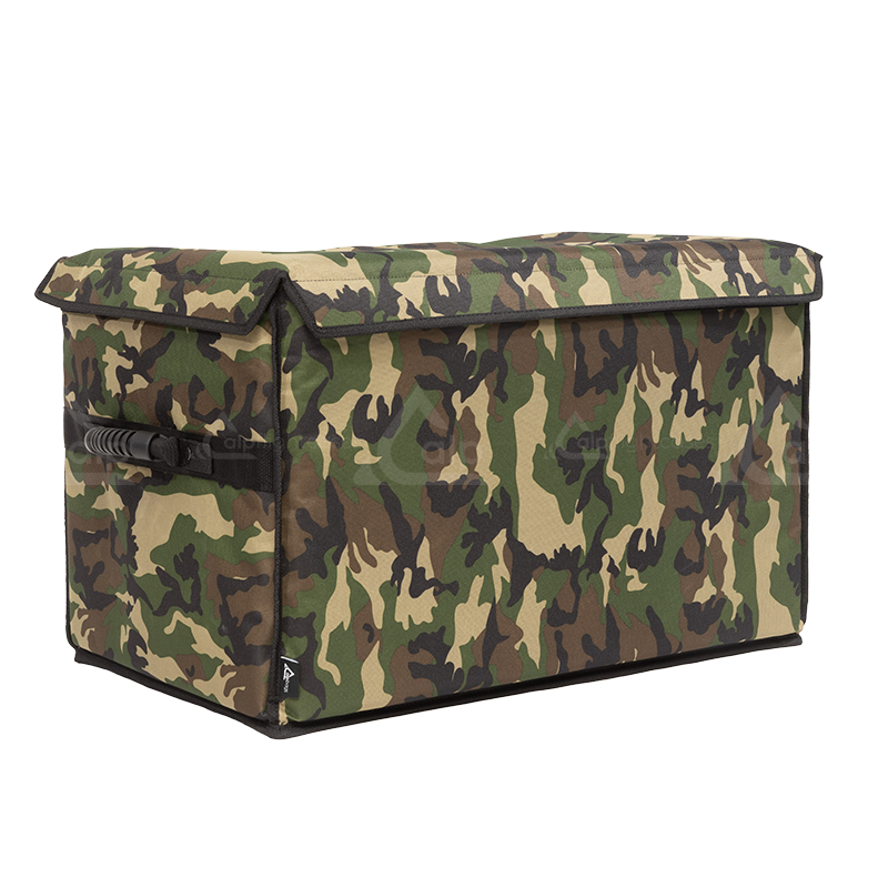 Front right view of the ALP Multibox 600 Army protective bag in 600D Cordura with reinforced finishing
