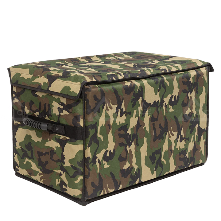 Rear view of the ALP Multibox 600 Army showing professional Cordura construction and reinforced finishing