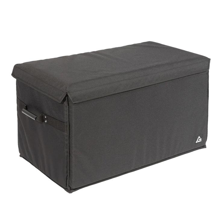 Front left view of the ALP Multibox 800 STD showing Velcro 50mm closure, tube handles and reinforced border