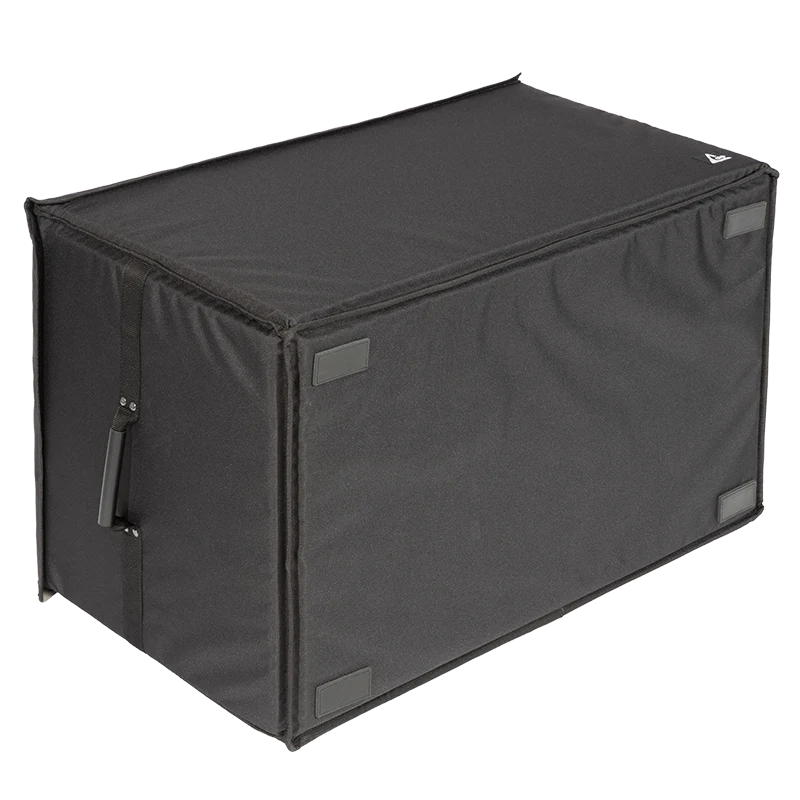 Bottom view of the ALP Multibox 850 STD showing 4 reinforced pads for base protection