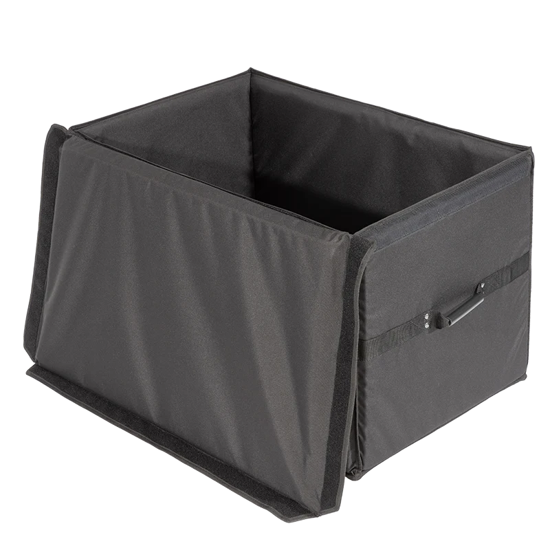 Top open view of the ALP Multibox 850 STD showing the internal layout and reinforced protective structure