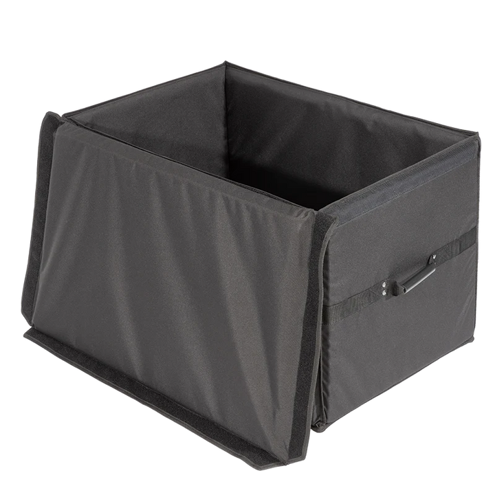 Top open view of the ALP Multibox 850 STD showing the internal layout and reinforced protective structure