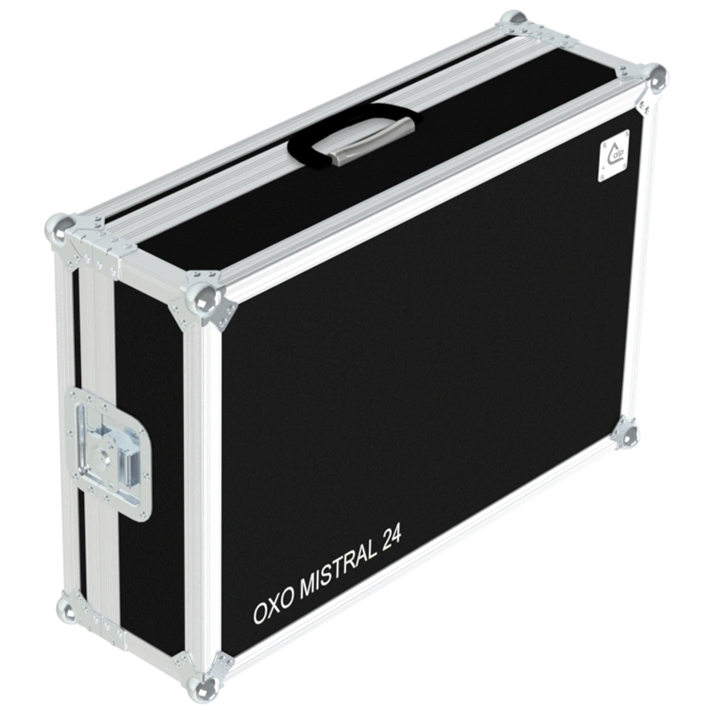 Front right view of the ALP Flight Case CLP036 for the OXO MISTRAL 24