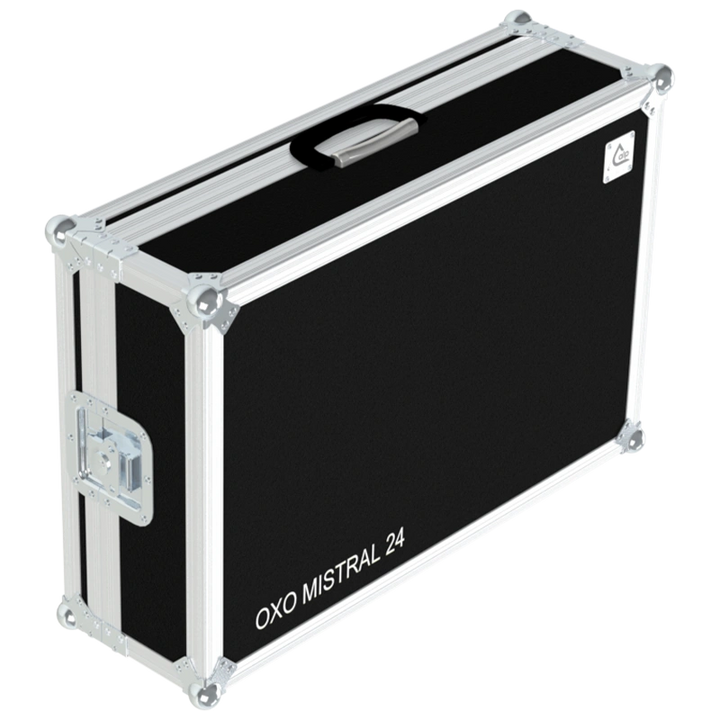 Front right view of the ALP Flight Case CLP036 for the OXO MISTRAL 24