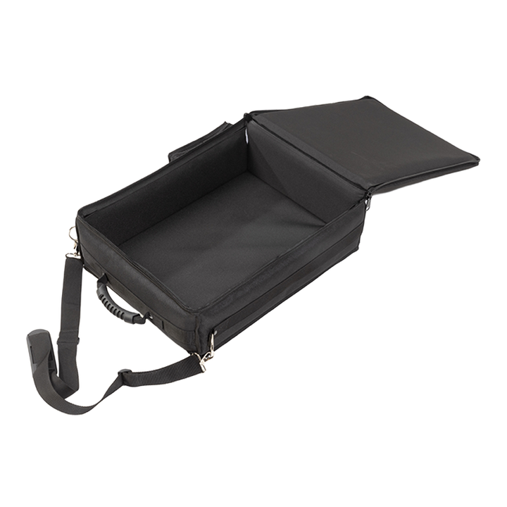 Open view showing the internal foam and Platex protective structure