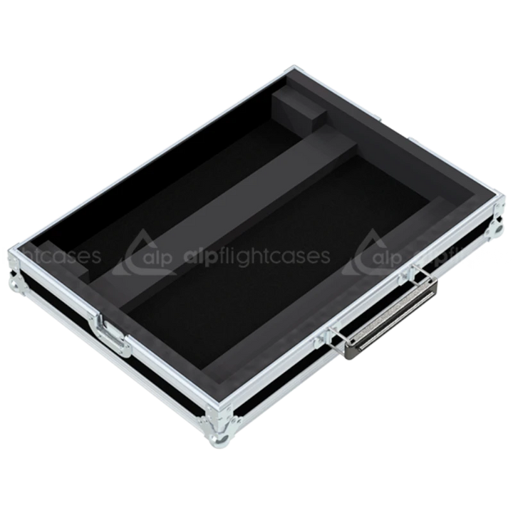 Open empty view of the ALP Flight Case for Pioneer DDJ-SB3 showing eggbox foam interior protection