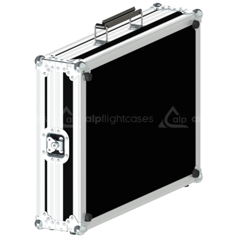 Rear view of the ALP Flight Case for Pioneer DDJ-SB3 showing small ball corners and reinforced case structure