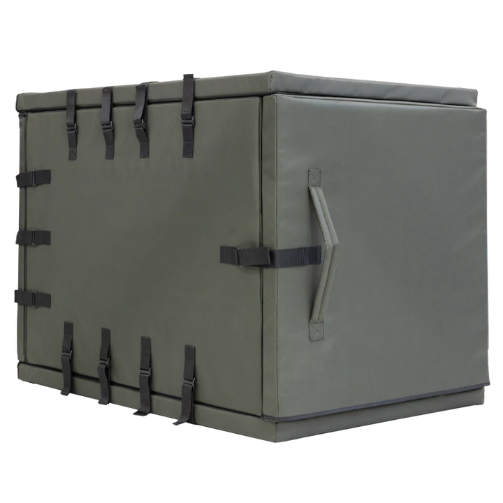 Side view of the ALP Bag Smart Cargo showing the padded protective profile and Velcro 50mm closure
