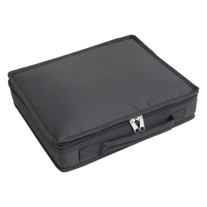 Front right view of the ALP Bag Kit for 2x Pocket Sony URX-P40 and UTX-B40 in E6 material with reinforced finishing
