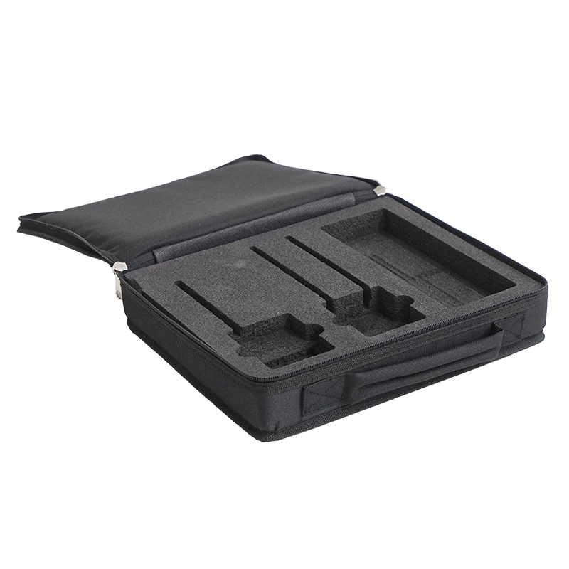 Open empty view of the ALP Bag Kit for 2x Pocket Sony URX-P40 and UTX-B40 showing the 6mm foam protective structure