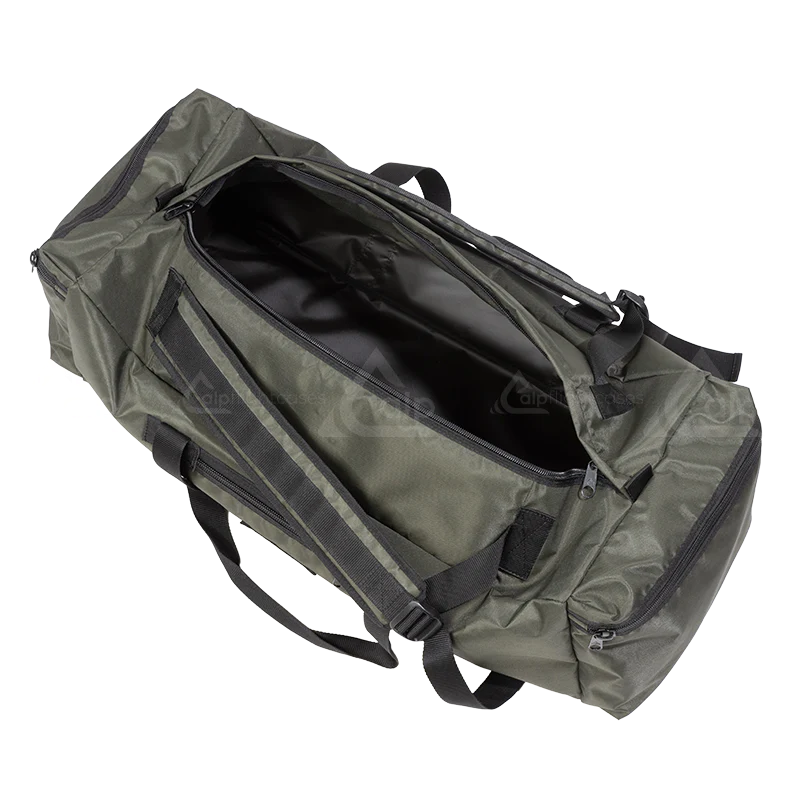 Open empty view of the ALP Bag TactiGear showing the main storage area and Zip access