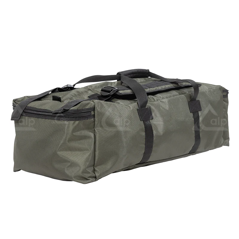 Rear view of the ALP Bag TactiGear showing tactical transport profile and professional reinforced construction