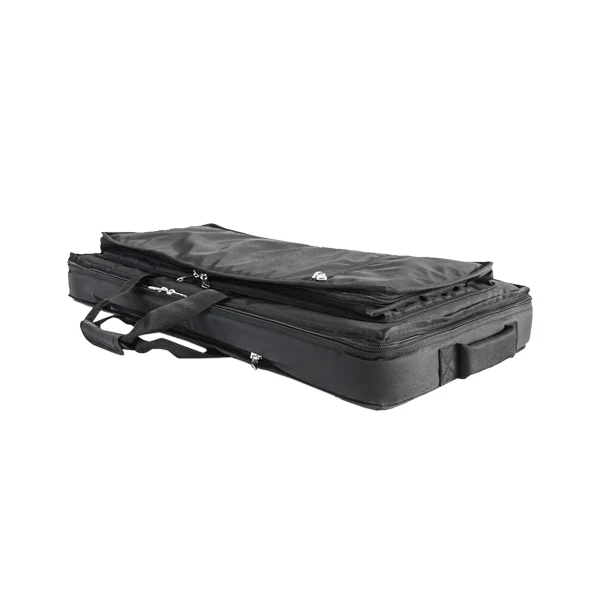 Front right perspective view of the ALP protective bag for Traktor S8 Controller