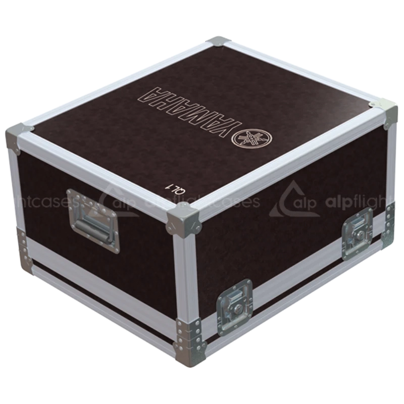 Front right view of the ALP Flight Case CAS057 for Yamaha QL1