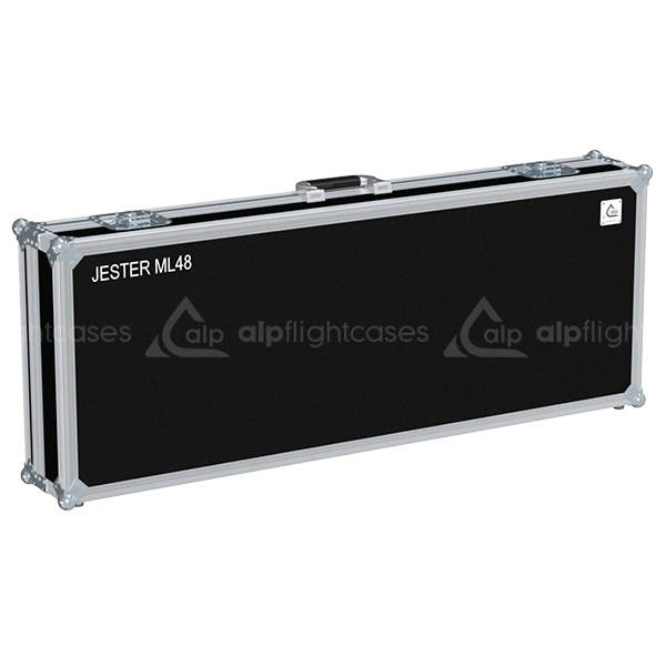 Front right view of the ALP Flight Case CLP012 for Zero 88 Jester ML 48
