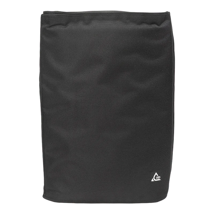 Close-up detail of the heavy-duty velcro side flap, 22mm reinforced finishing borders, and connector access hatches on the ALP cover.