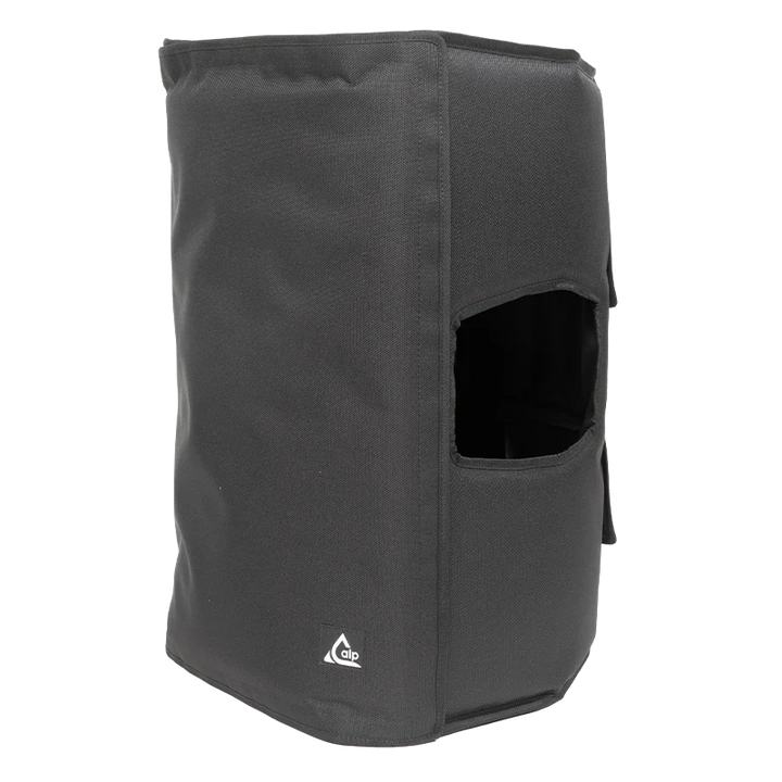 Professional Plug and Play cover front view, featuring durable 1500 Denier Cordura with velcro flap closed for an Alto TS 315 speaker by ALP Bags.