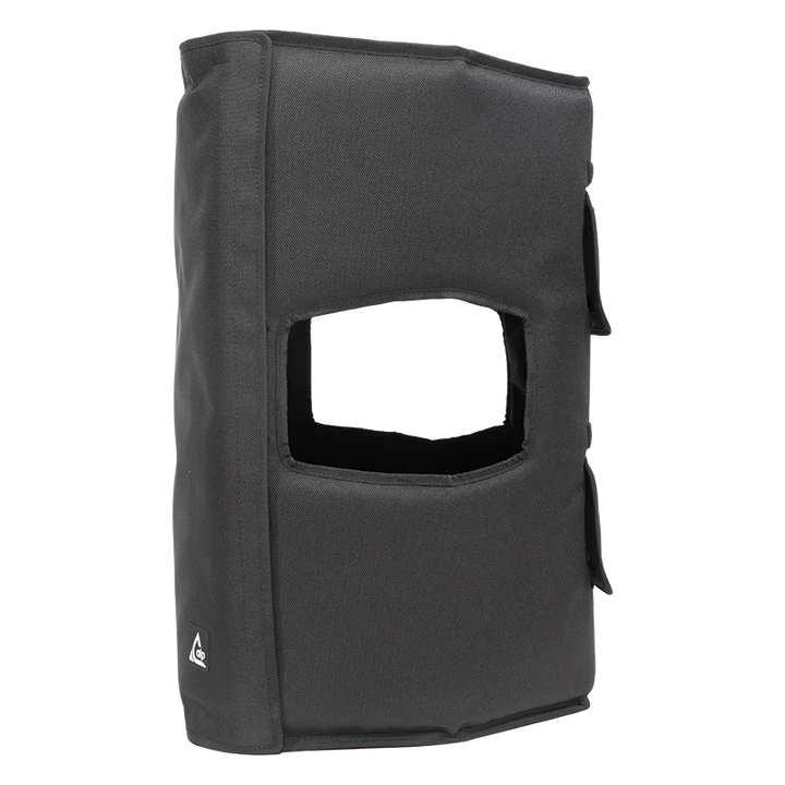 Professional Plug and Play cover side view, featuring durable 1500 Denier Cordura with velcro flap closed for an Alto TS 315 speaker by ALP Bags.