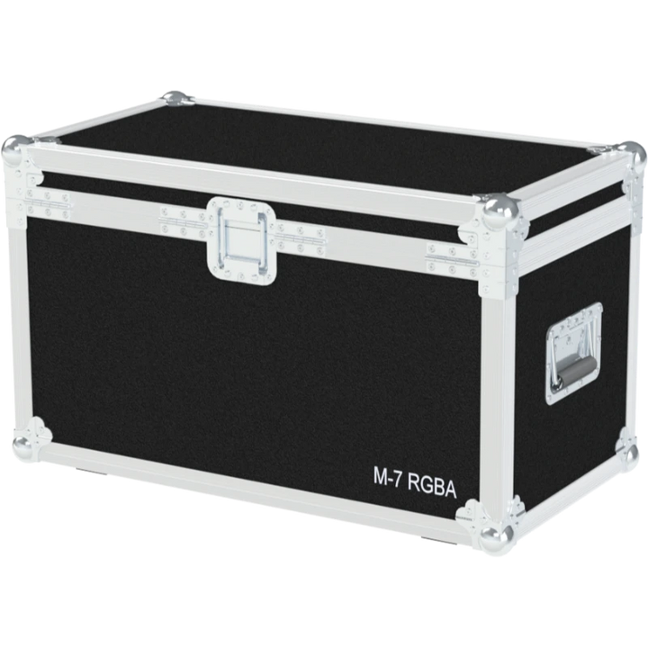 Professional flight case rear view, showcasing structural integrity for Antari atmospheric machines by ALP Flight Cases.