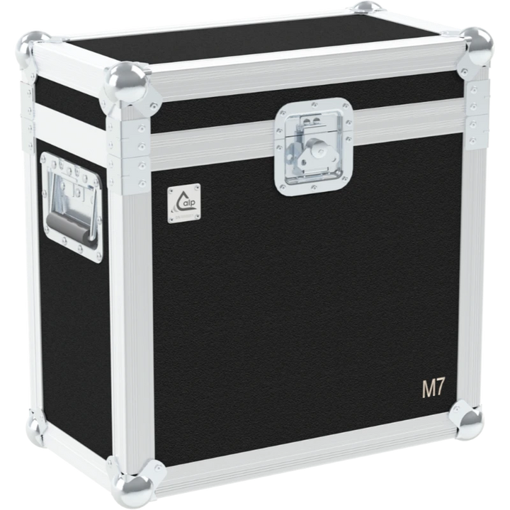 Professional flight case front view, featuring durable construction for 1x Antari M7X Stage Fog Jet by ALP Flight Cases.