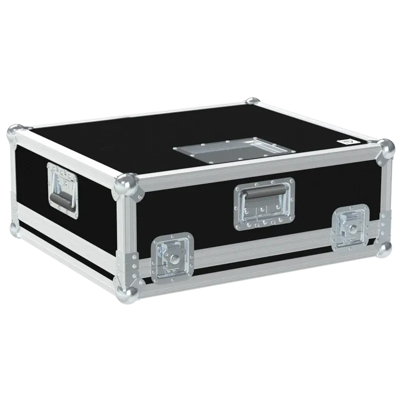 AUDIOMIX RX12 LATERAL SIDE VIEW FLIGHT CASE