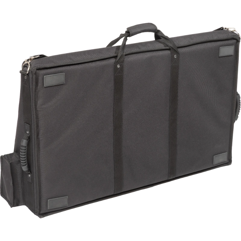 Close-up detail of the heavy-duty 10mm zipper, robust Cordura fabric, and shoulder strap attachment on the ALP equipment bag