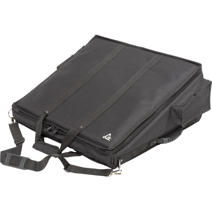 Professional custom fit bag front view, featuring durable 1500 Denier Cordura for a Behringer X32 Compact console by ALP Bags