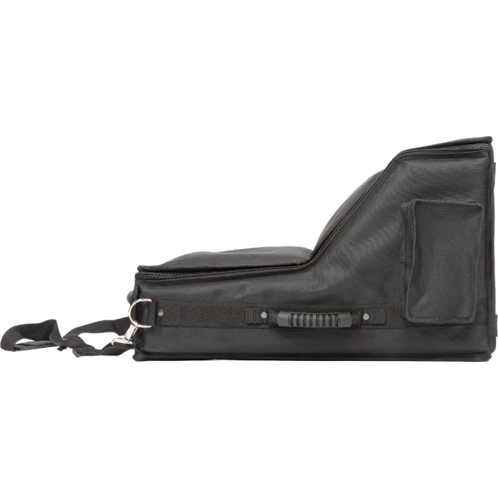 Detailed bottom exterior view of the cover, featuring the 8 reinforced rubber pads engineered to support heavy audio consoles.