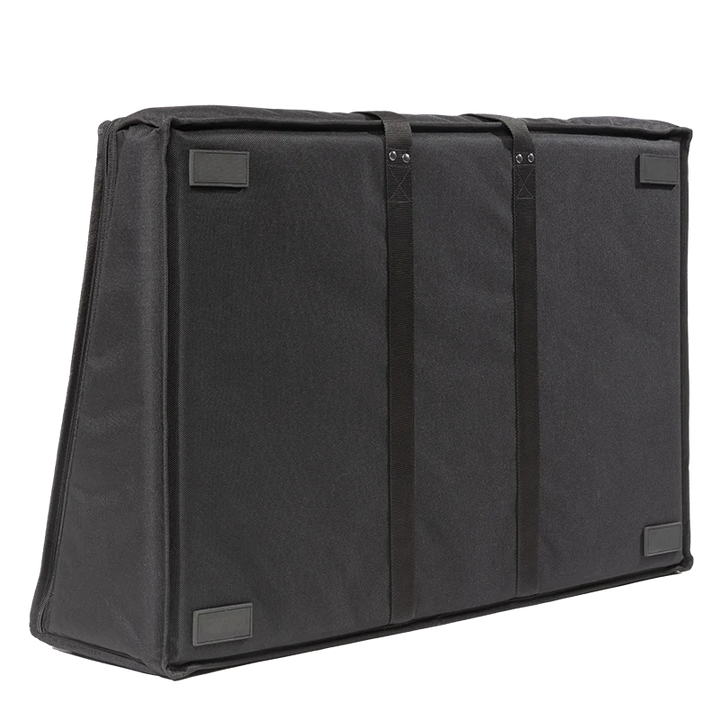 Bottom view showing the base of the bag and the 4 reinforced protective pads