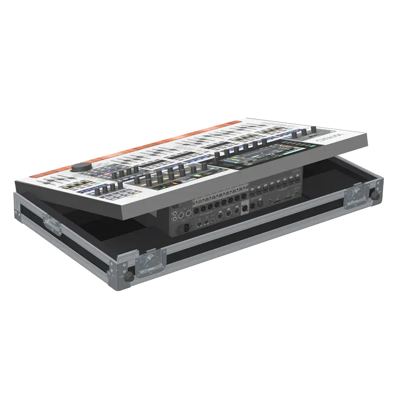 BEHRINGER WING V2 SERIE I LATERAL SIDE VIEW FLIGHT CASE
