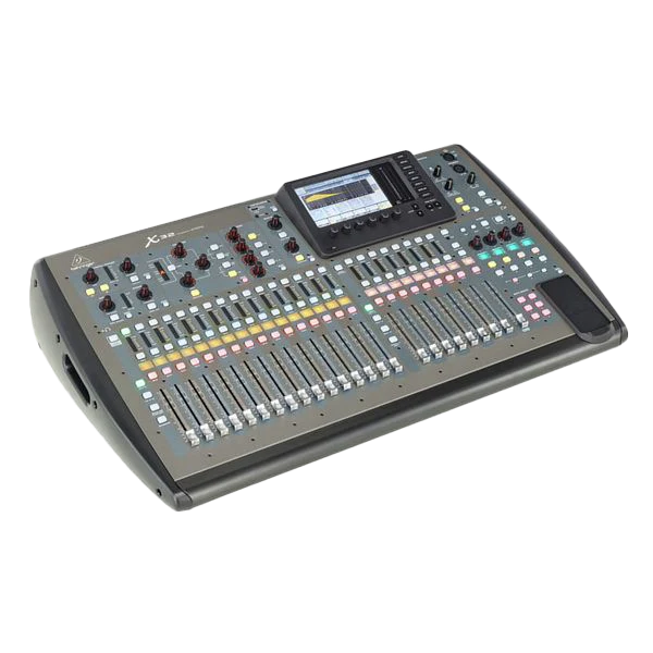 Standalone view of the Behringer X32 digital mixing console, representing the audio equipment protected by ALP Bags