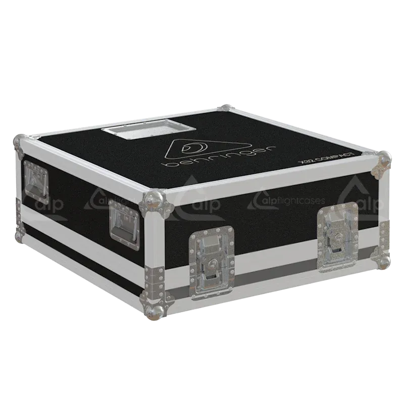 Behringer X32 Compact Series II Case with Cover Doghouse flight case lateral side view