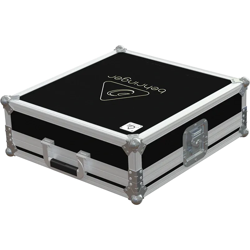 BEHRINGER XENYX XL1600 FLIGHT CASE LATERAL SIDE VIEW