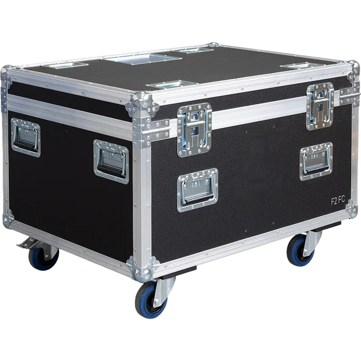 Professional flight case rear view, showcasing structural integrity and touring-grade finishing for Cameo lighting by ALP Flight Cases.
