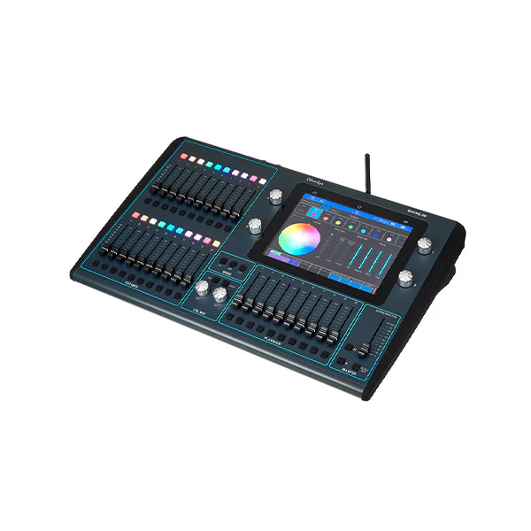 Standalone view of the Chamsys QuickQ 20 Console, representing the equipment protected by ALP Bags