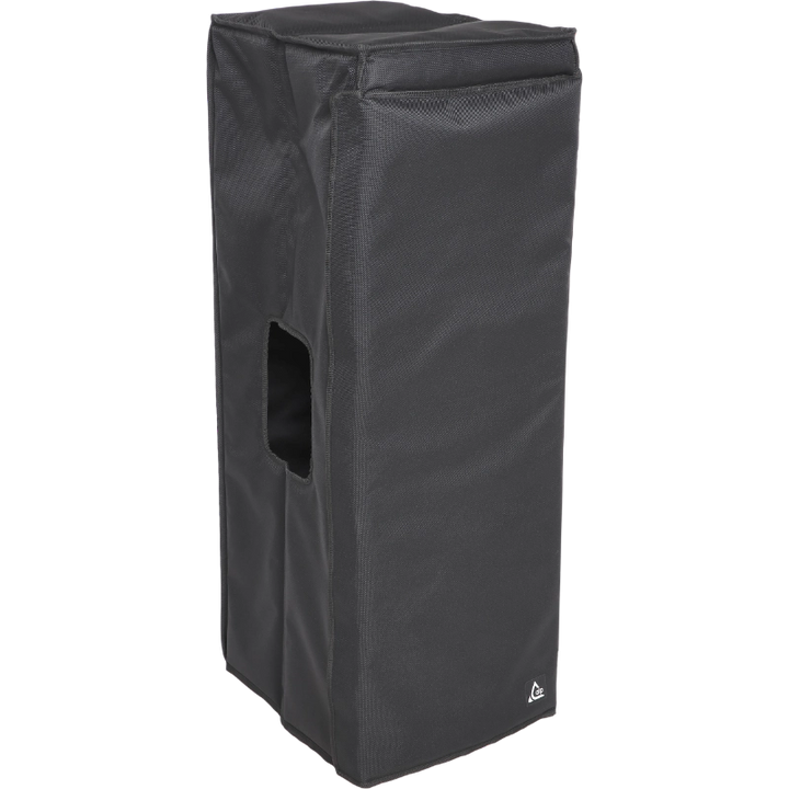 Front view of the ALP Bags professional protective cover in 1500D Cordura tailored for the RCF TTL6-A loudspeaker