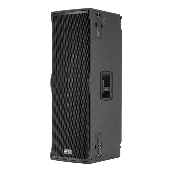 Front view of the professional RCF TTL6-A high-power loudspeaker before fitting the ALP protective cover