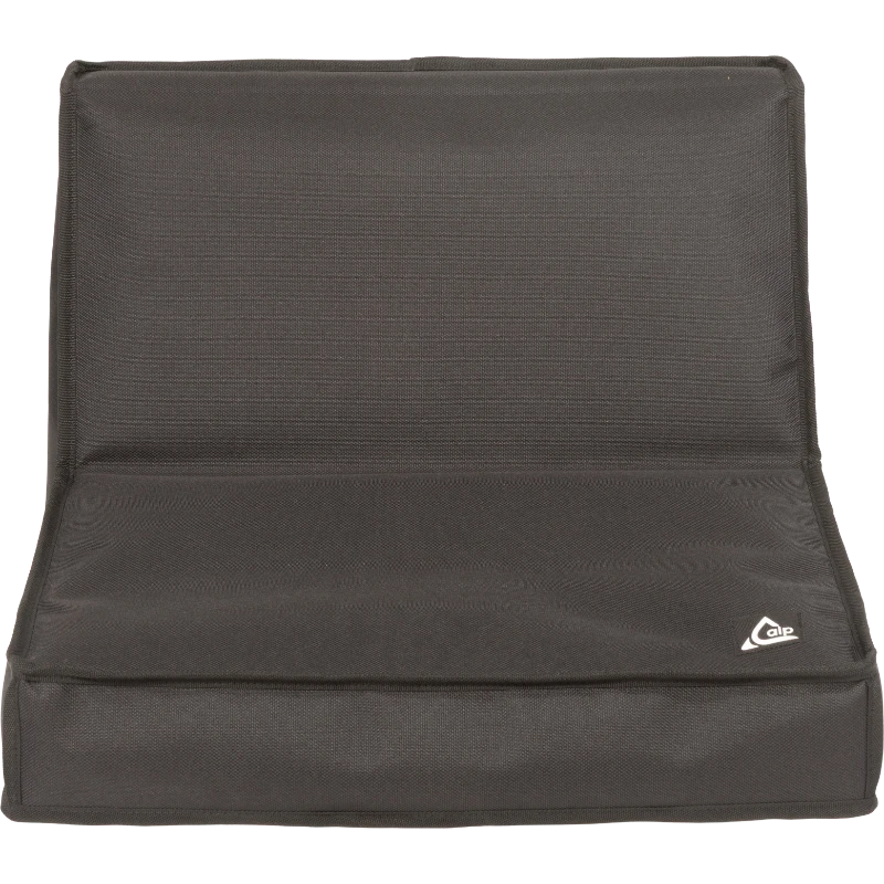 Front view of the professional protective dust cover for Waves eMotion LV1 Classic live mixing console