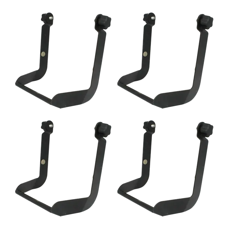 Set of four d&b audiotechnik E8 speakers and four Z5350 flying brackets professional audio gear