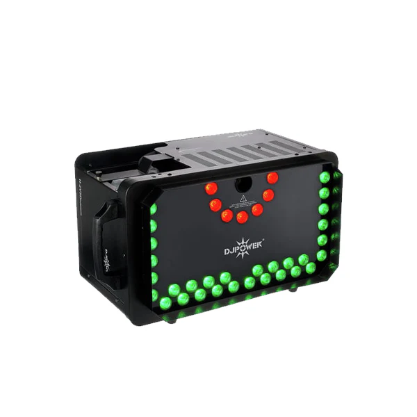 Standalone view of the DJ Power H-2VSD Smoke Machine, representing the equipment protected by ALP Bags.