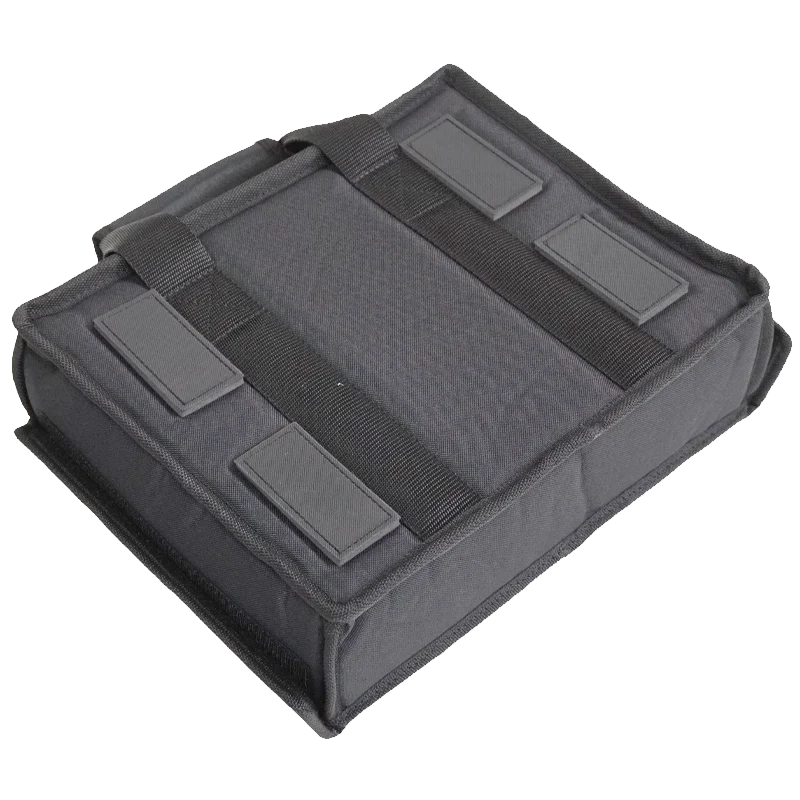 Bottom view showing the heavily armored base with 4 reinforced protective pads